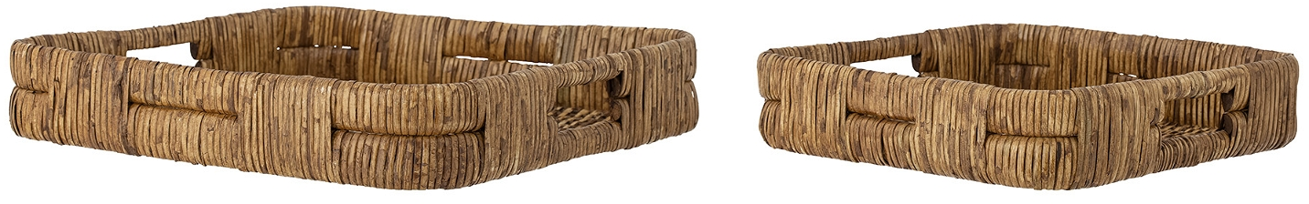 Elegant Serveringsbakke Diann i Håndvævet Rattan fra Bloomingville