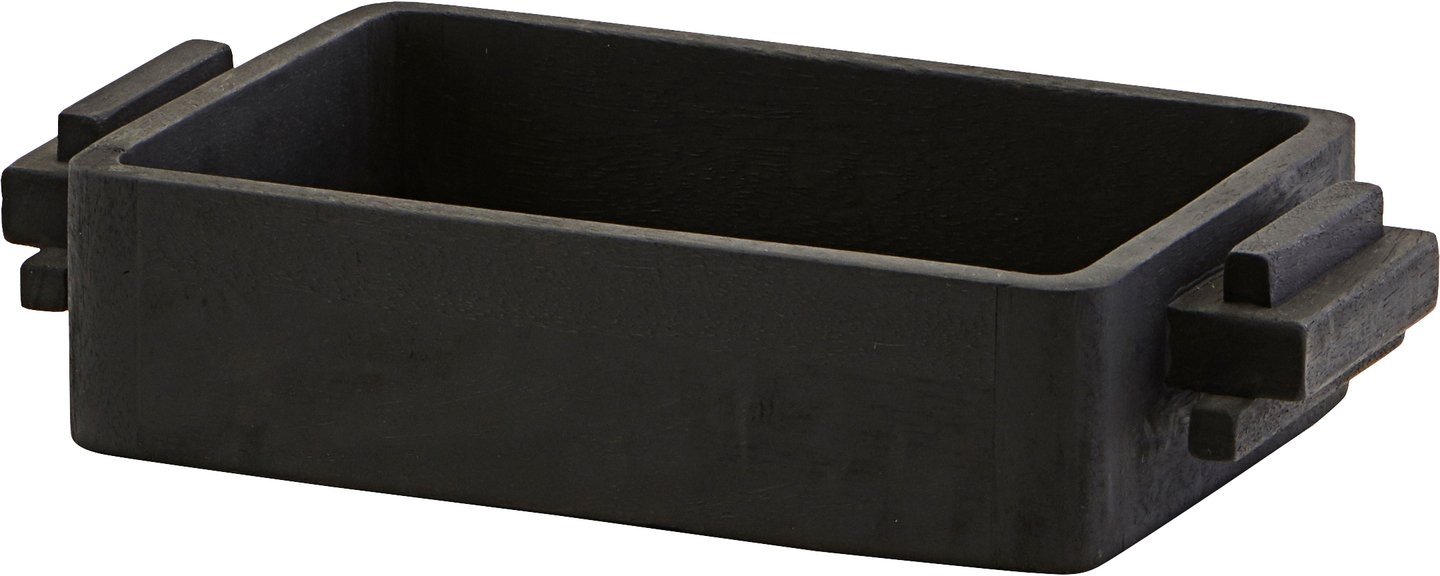 Serveringsbakke i Sort Mangotræ fra House Doctor - 29 cm
