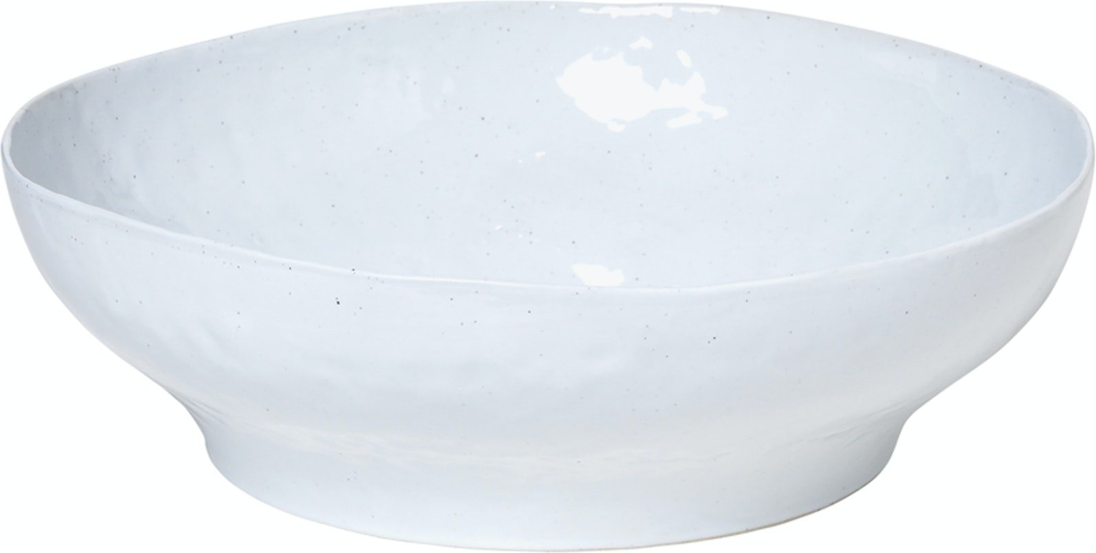 Serveringsskål Broste Copenhagen Shape Grå Porcelæn ø32   Cm