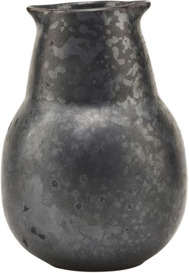 Serviceflaske House Doctor Pion Porcelæn ø5     H12 Cm Sort Brun