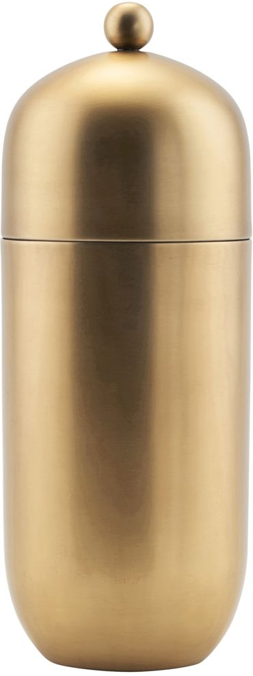 Cocktailshaker House Doctor Alir i Rustfrit Stål med Messing