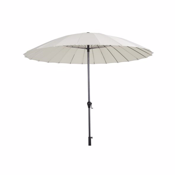 Shanghai Parasol Beige Havestole Strandstole Brafab Enggården Havemøbler
