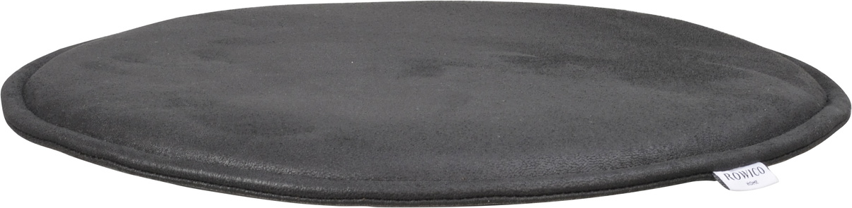 Siddehynde Sædepude Rowico Fulton ø38 Cm Sort Genanvendt Lædertekstile Non-slip Slim Profil   Cm