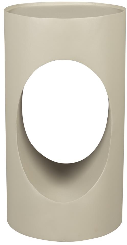 Elegant lysgrå sidebord fra Dutchbone - Sai ø30 cm