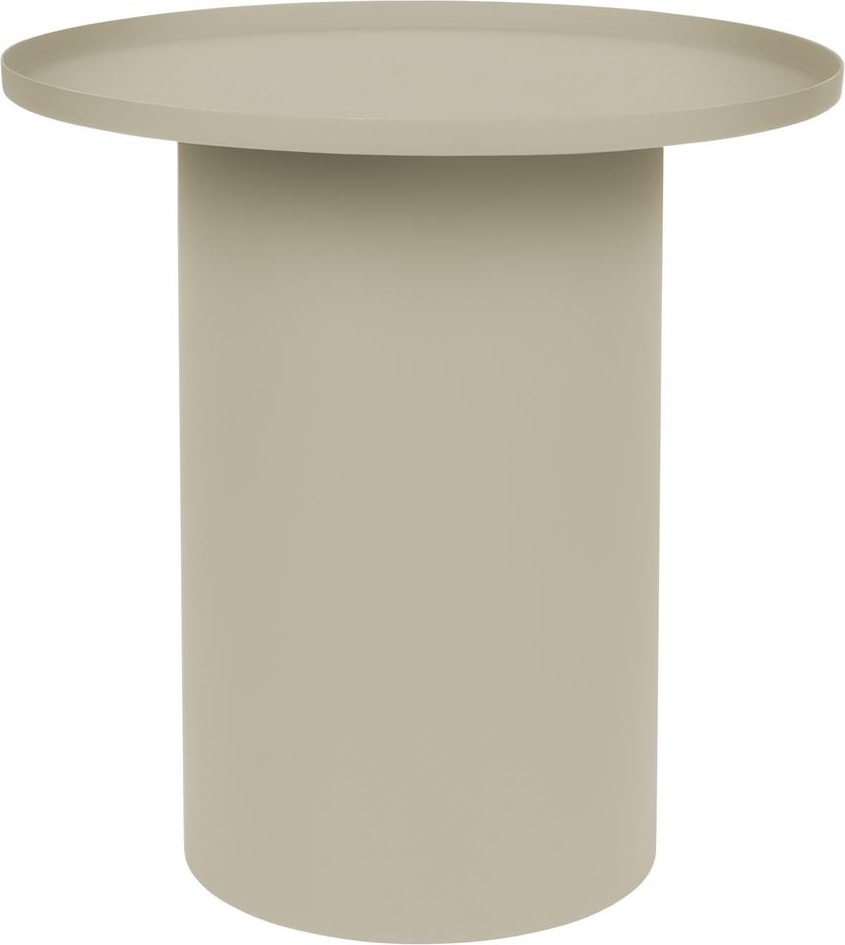Elegant lysgrå sidebord fra Studio White - perfekt til stuen!