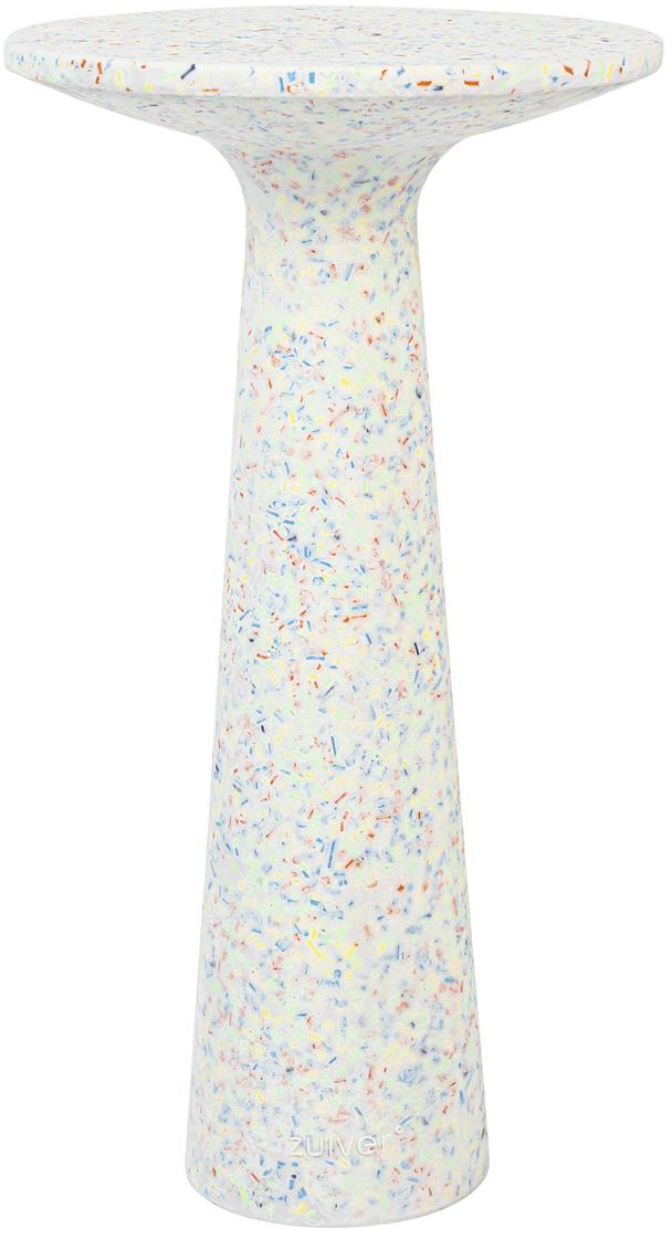 Elegant Offwhite Terrazzo Sidebord fra Zuiver - Victoria