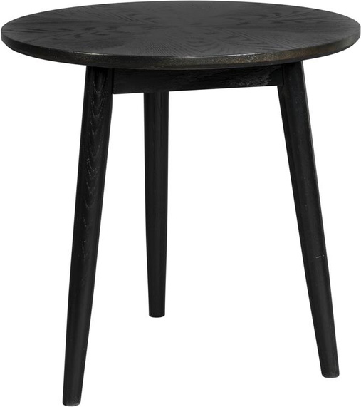 Elegant Antracit Småbord fra Studio White - Ø50 cm