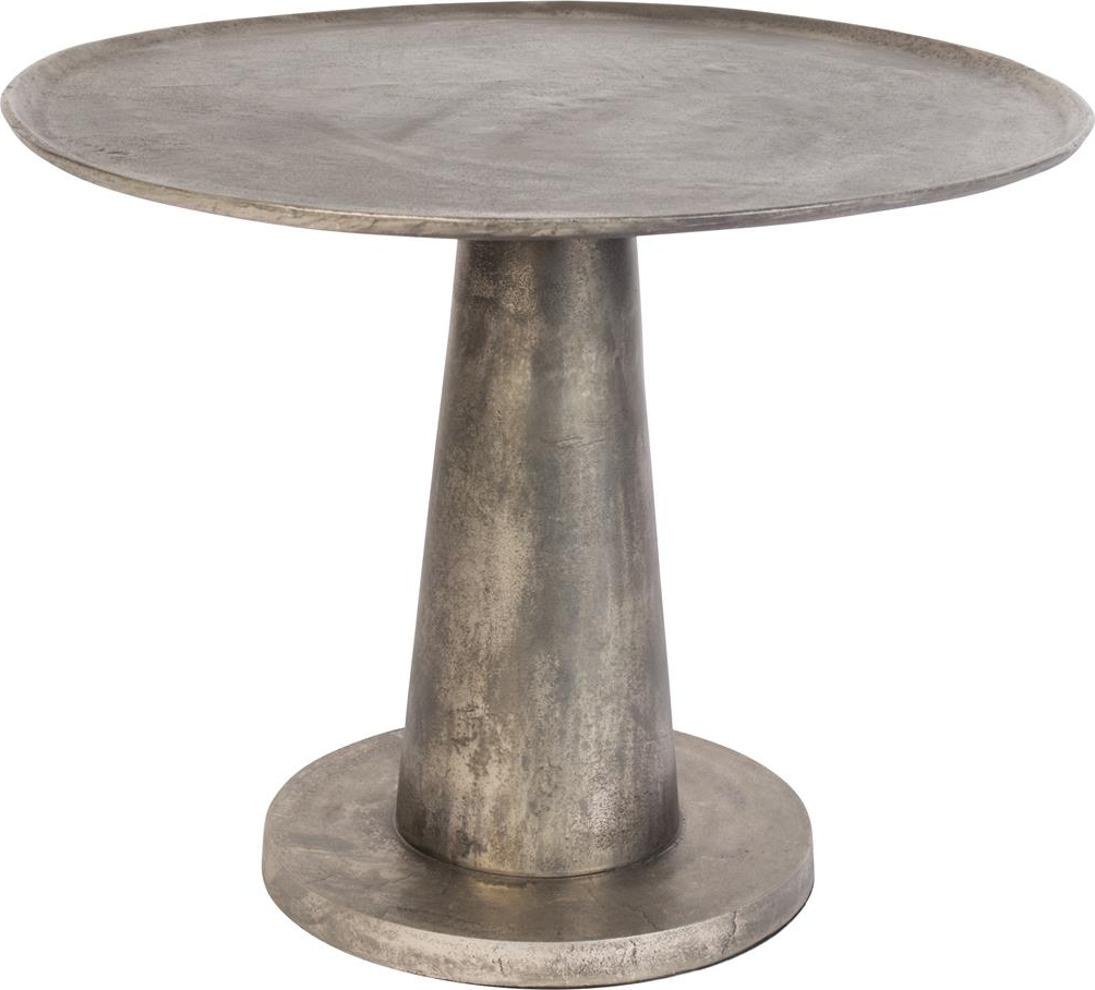 Elegant Dutchbone Brute Sidebord i Stengrå Aluminium