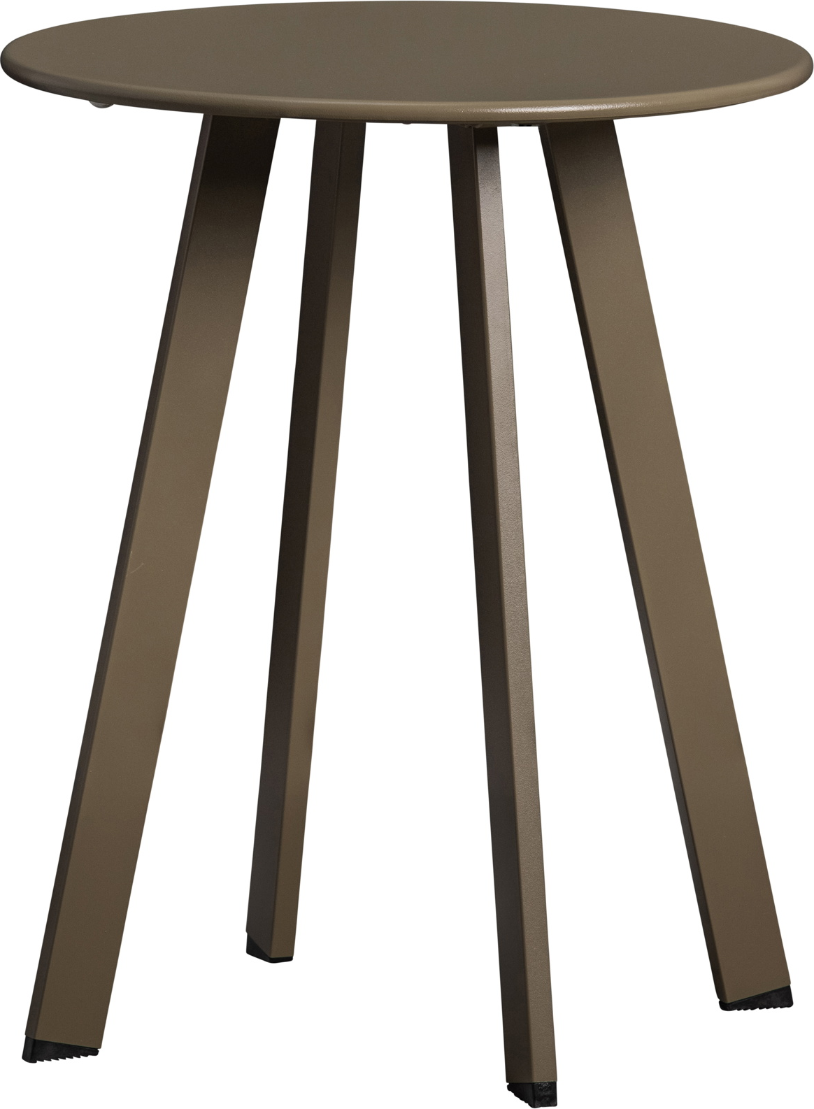 Elegant gråt sidebord i pulverlakeret jern fra Woood
