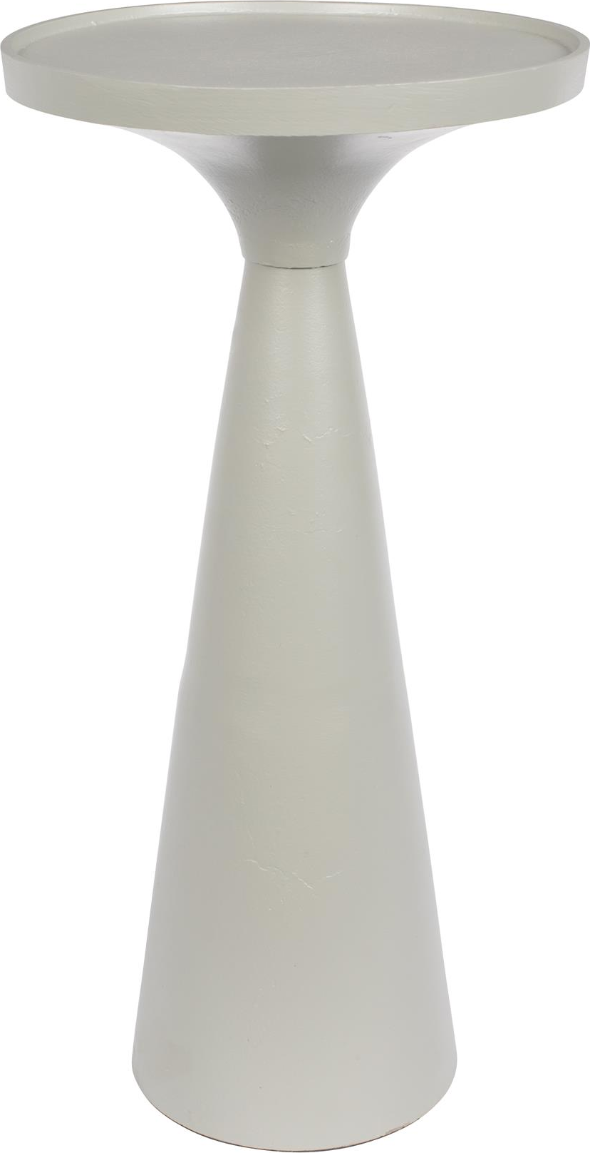 Elegant Zuiver Floss Sidebord i Sølv - Rundt Småbord