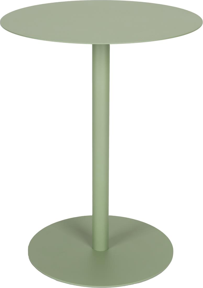 Sidebord Zuiver Snow Ø35 cm - Støvet Grøn Stål til Stuen