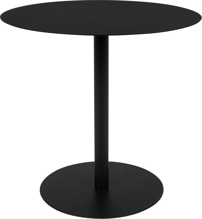 Elegant Zuiver Snow Sidebord i Antracit Stål – Stilfuldt Møbel