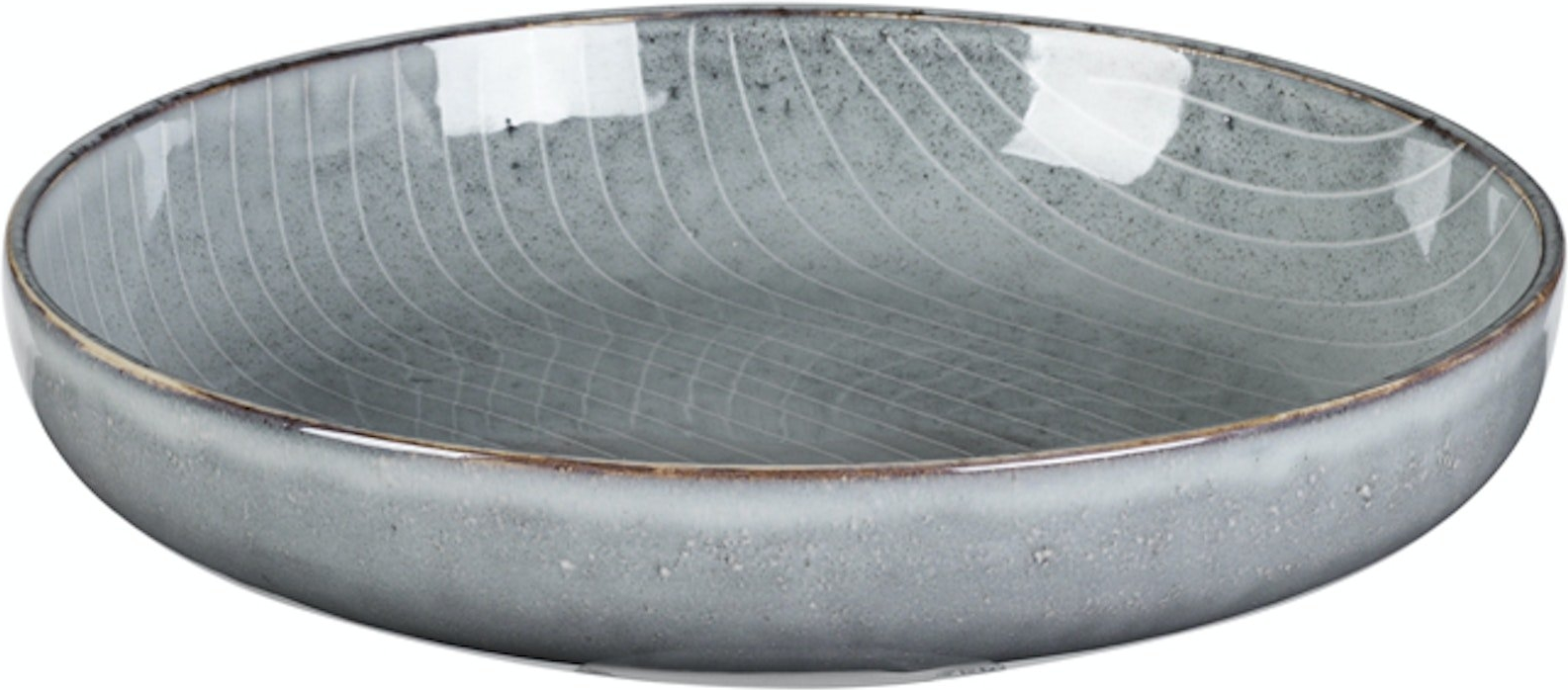 Blå stentøjsskål fra Broste Copenhagen – Nordic Sea 22 cm