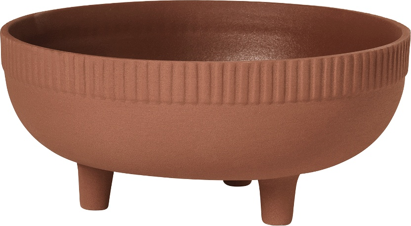 Skål Kristina Dam Bowl Terracotta Dekorskål Rød 44 22 33 Cm