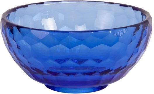 Skålesæt House Of Sander Lobelia   Serveringsskåle Blå Glas ø12 ø8 Cm