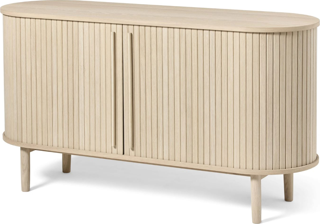 Skænk Nordique Design Meta   Hvidpigmenteret Egetræ 140x45x76 Cm
