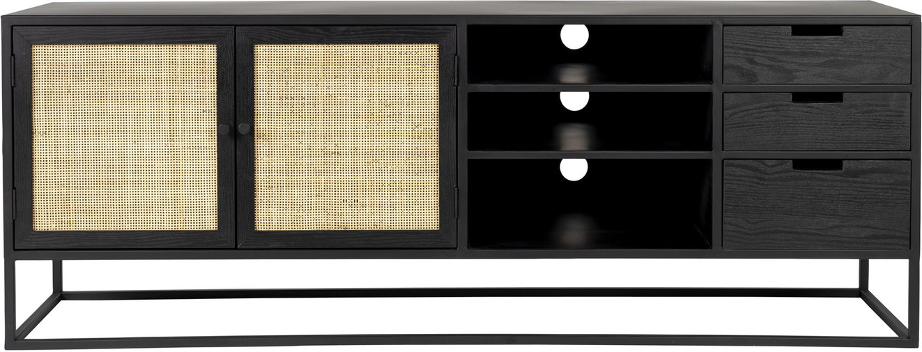 Skænk Studio White Guuji Japandi Askefiner Perlemor L150xh55xd38 Cm
