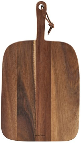 Skære- Og Serveringsbræt Nicolas Vahé Skærebrætserie   Akacietræ 22x39 Cm Natur