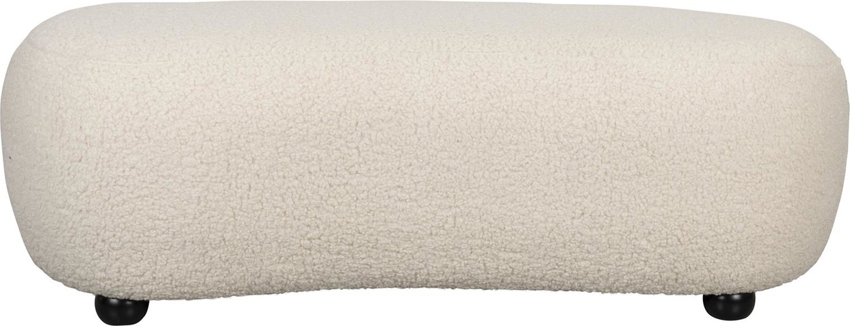 Elegant Lysgrå Noxx Skammel fra Studio White - Must-Have!