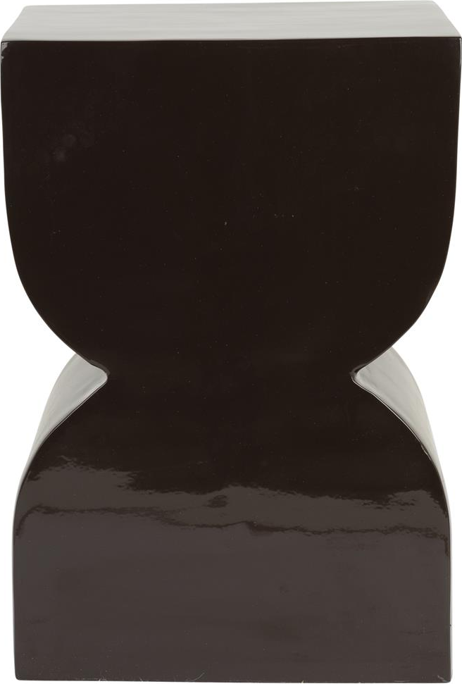 Minimalistisk Antracit Skammel Pouf fra Zuiver