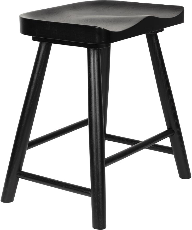 Elegant Vander Skammel i Antracit Egetræ – Must-have til Stuen