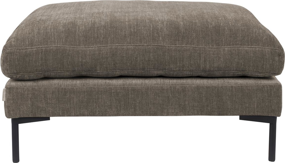 Elegant Zuiver Hocker Summer Skammel i Kaffe Stof