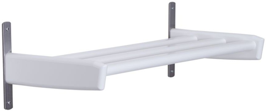Elegant hvid skohylde i minimalistisk design fra Oscarssons