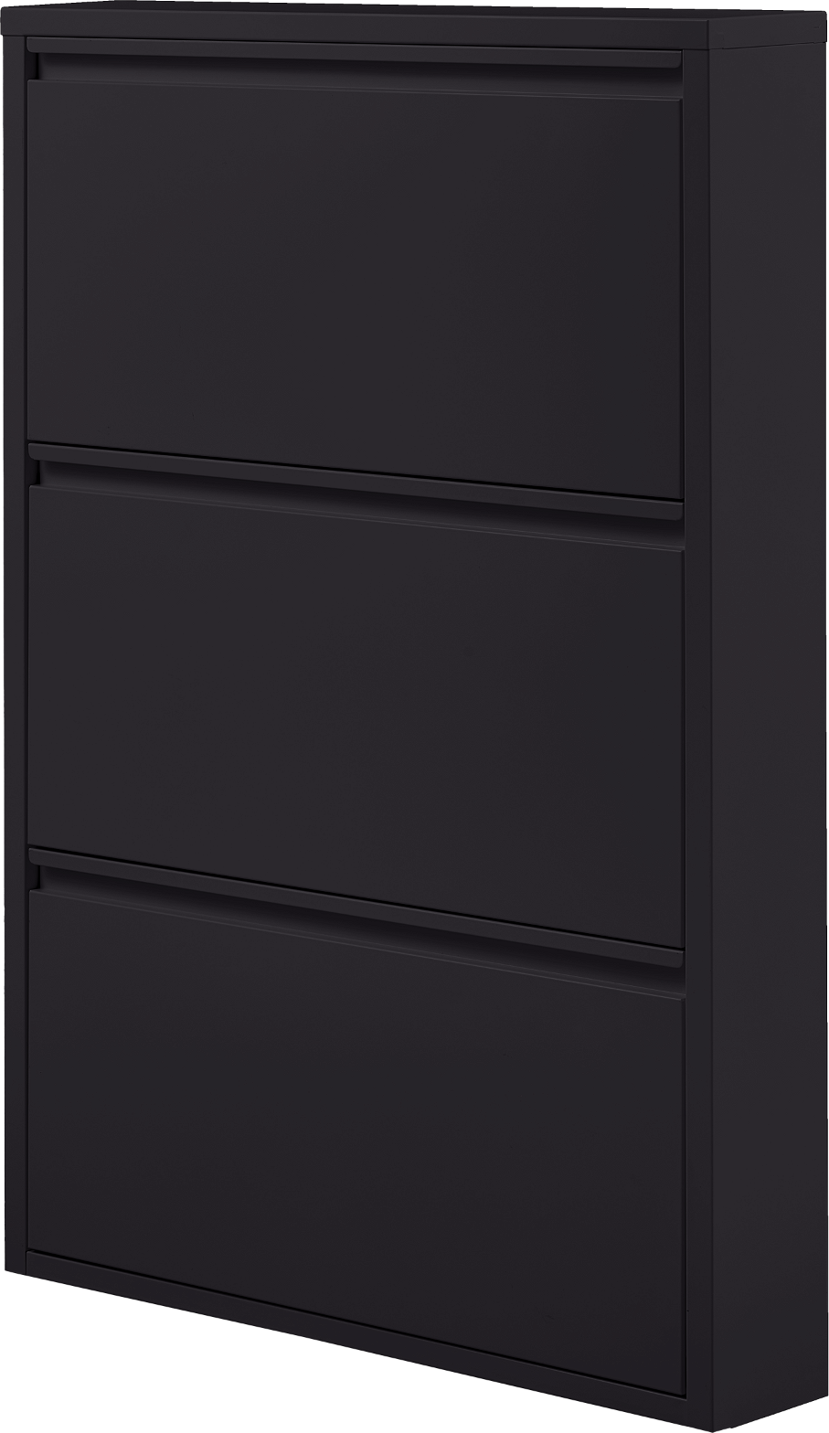 Skoreol Skohylde Woood Collection Sabine Sort Pulverlakeret Metal Hylder H103xb66xd16 Cm