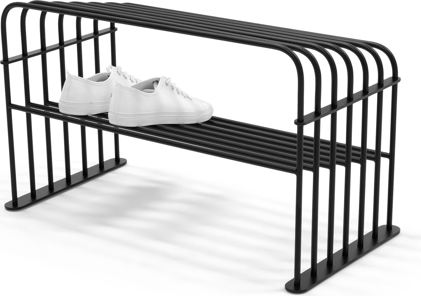 Skoreol Skoopbevaring Spinder Design Grid   Sort Pulverlakeret Stål H40 5xb70xd34 Cm