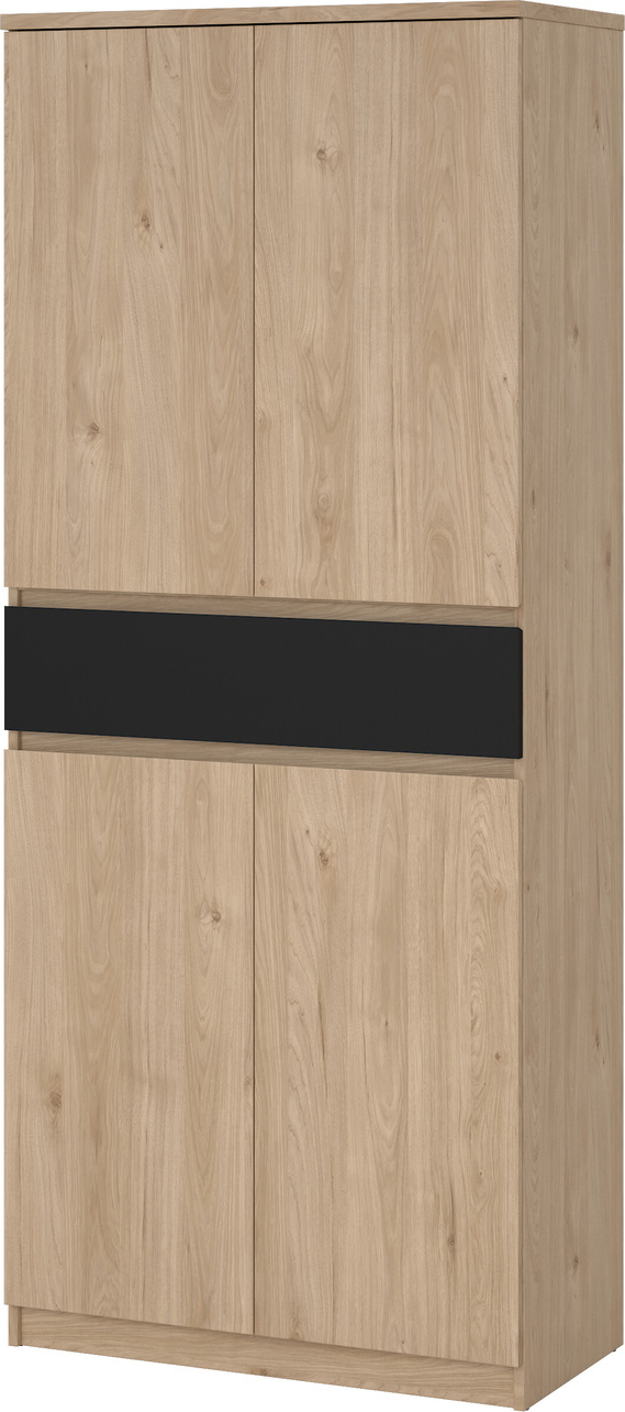 Skoskab Vesterholm Naia Jackson-hickory Matsort H192xb80xd40 Cm Fsc  Plads Til Ca  30 Par Sko