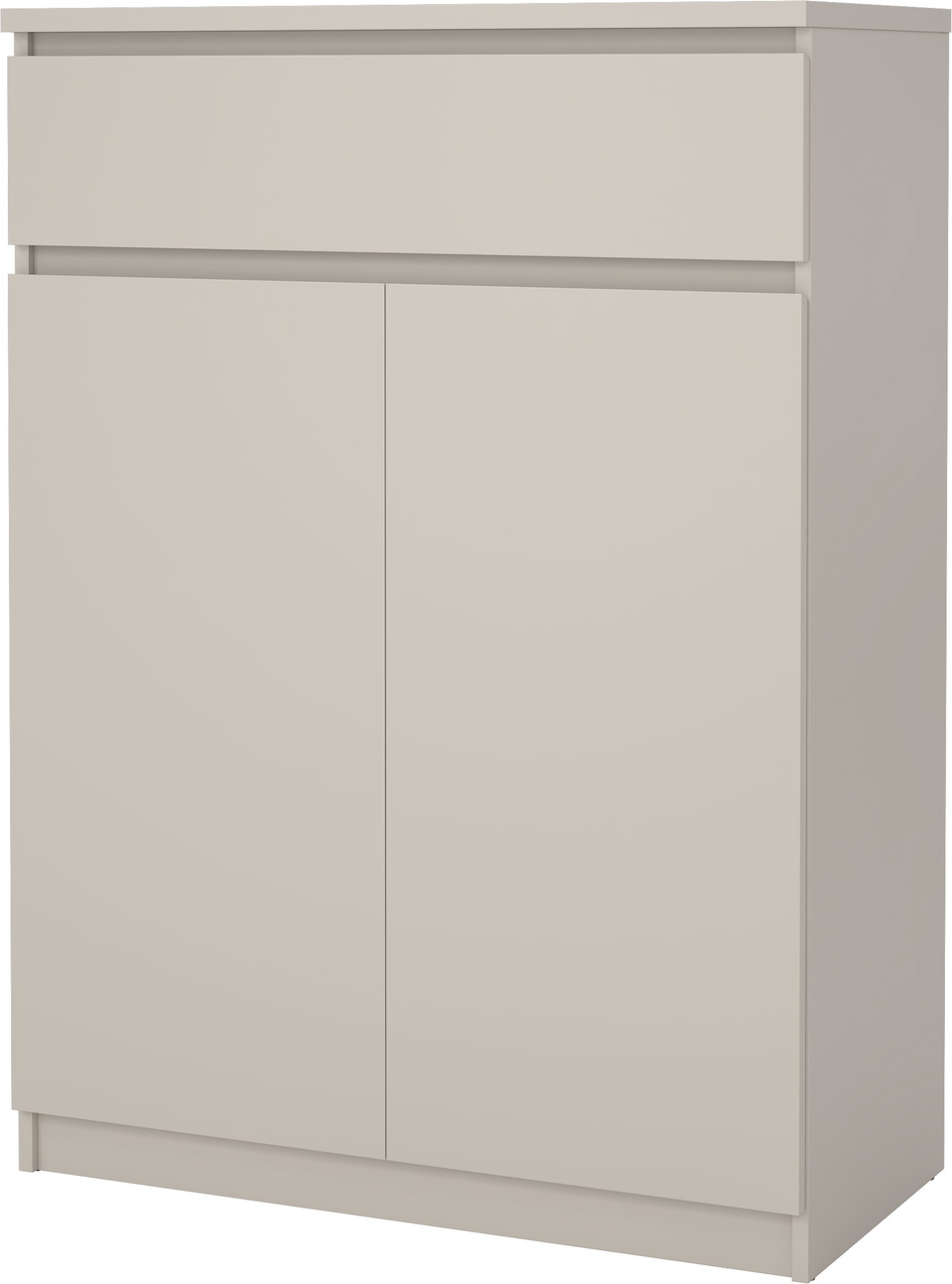 Skoskab Vesterholm Naia  Kashmir  Vægmonteret  H111ã B80ã D40 Cm  Rummer Ca  15 Par    Justerbare Hylder  Skuffe  Fsc