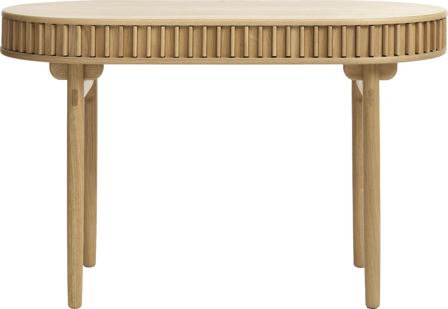 Skrivebord Nordique Design Carno   Massiv Eg   120ã 60ã 75 Cm  Natur