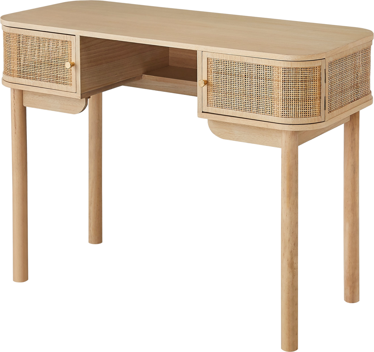Skrivebord Nordlys Furniture Toyama Rattan Natur 110   45 Cm