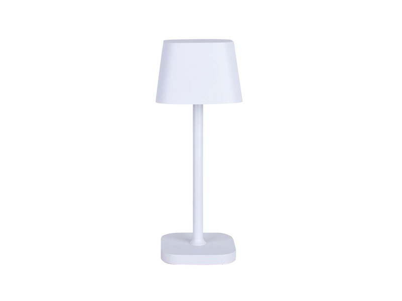 Bærbar Skrivebordslampe Isa – Elegant Hvid Design