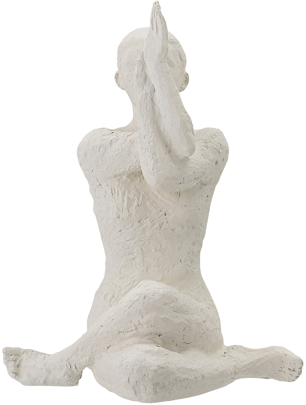 Elegant Adalina Skulptur i Hvid Polyresin fra Bloomingville