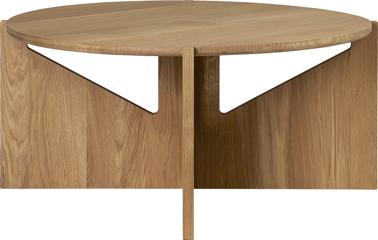 Elegant Småbord i Lakeret Eg fra Kristina Dam - Simple Design