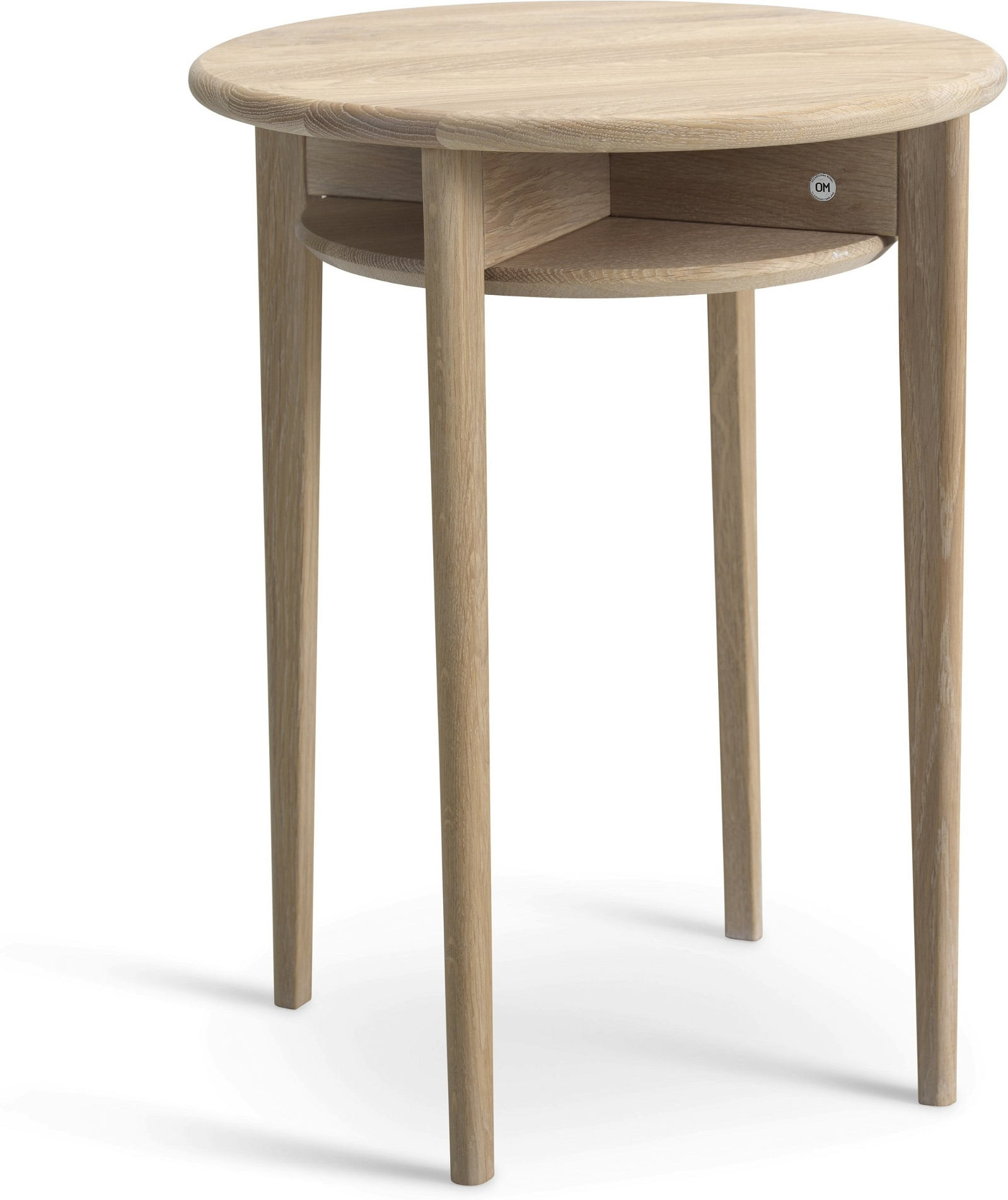 Celia Småbord i Massivt Egetræ – Elegant Hvidt Design