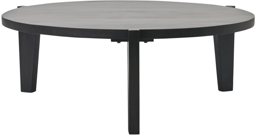Sofabord House Doctor Bali Sort Mangotræ ø110   H40 Cm