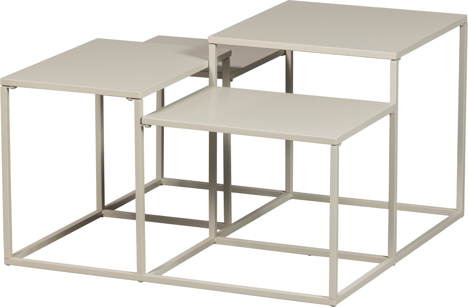 Elegant Sofabord i Greige Metal fra Woood Collection