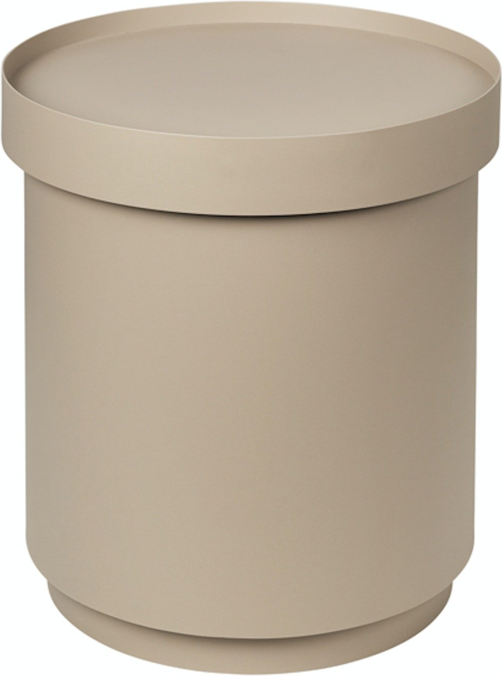 Beige Sofabord med Opbevaring fra Broste Copenhagen