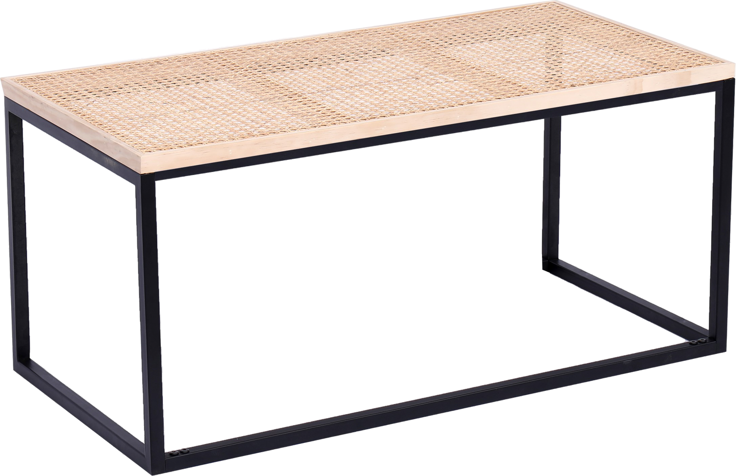 Sofabord Nordlys Furniture Sapporo   Sort Rattan 43ã 90ã 45 Cm