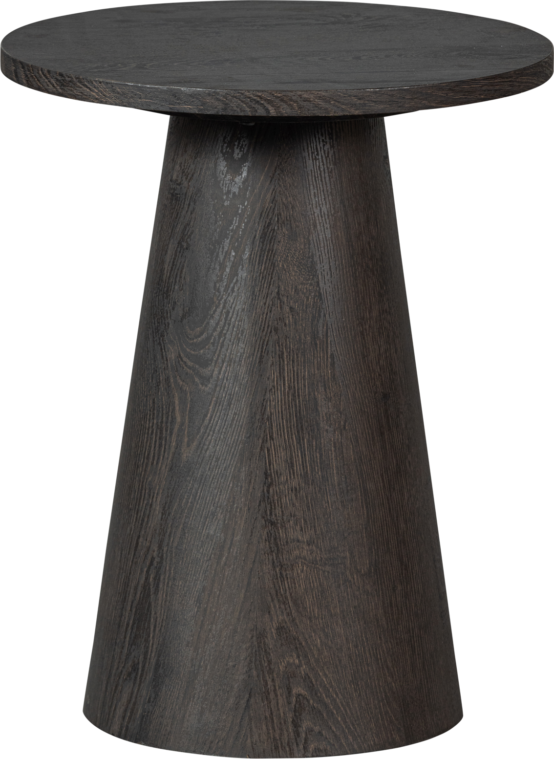 Sofabord Woood Collection Vito Mørkebrun Mdf ø40   H50 Cm