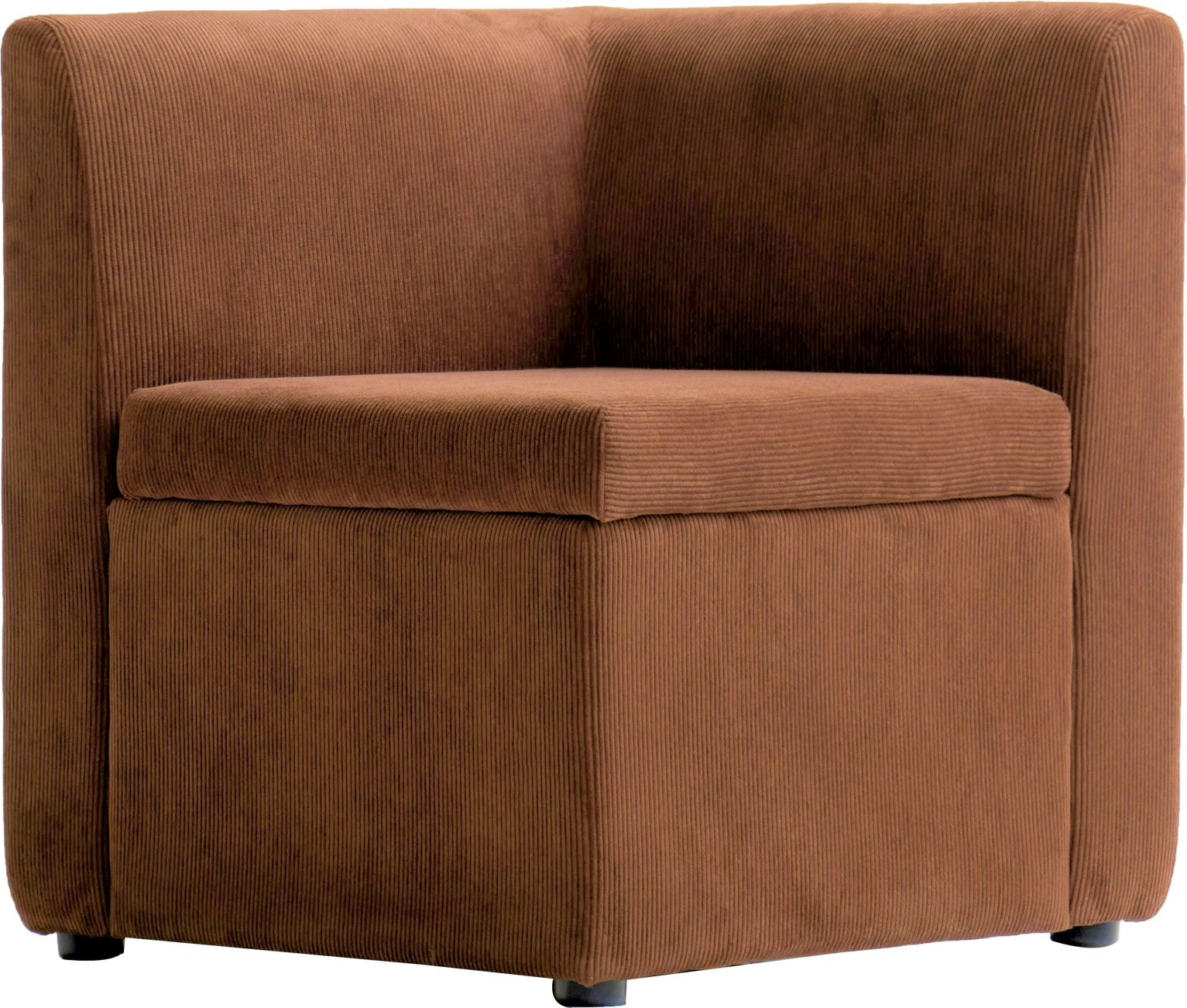 Sofamodul Hjørne Nordlys Furniture Vardecorner Fløjl Rød H68ã B60ã D60 Cm