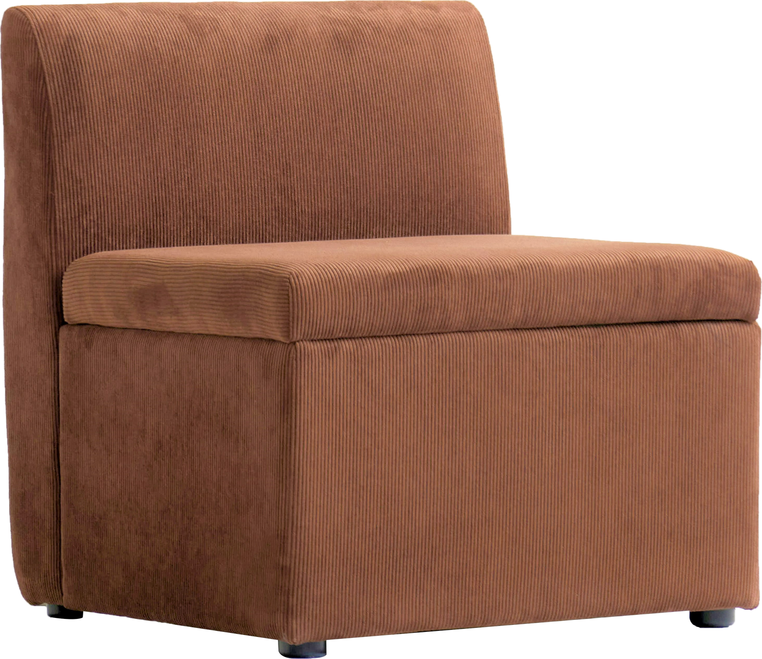Sofamodul Nordlys Furniture Vardecentre Rød Fløjl H68ã B60ã D60 Cm