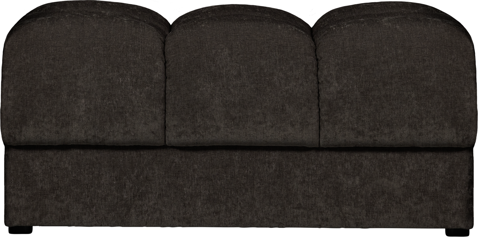 Sofapuf Ottoman Woood Second Date i Antracit - Must-Have!