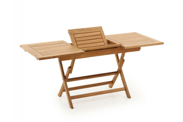 Sofia Teak Udtræksbord 70x120 170 Cm