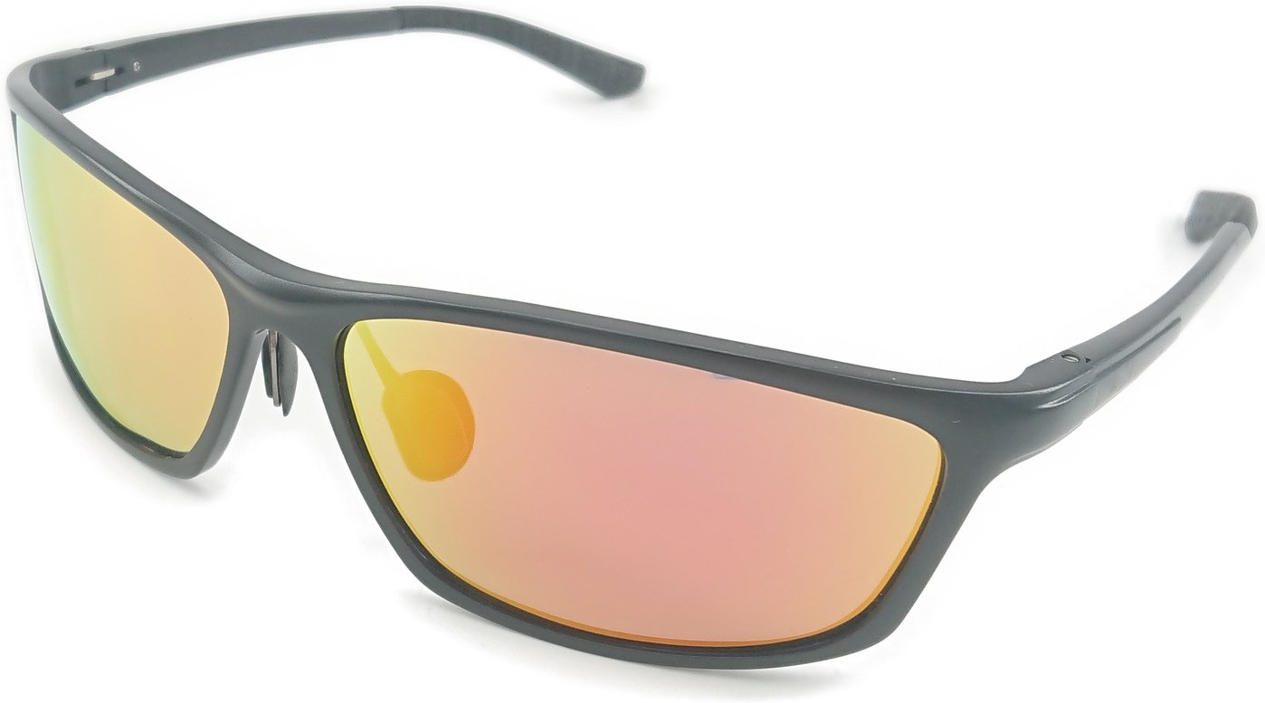 Solbriller Til Mænd Kaleu Cateye Sporty Aluminium Orange Uv400 Polariseret Fotokrom Anti-refleks Med Etui