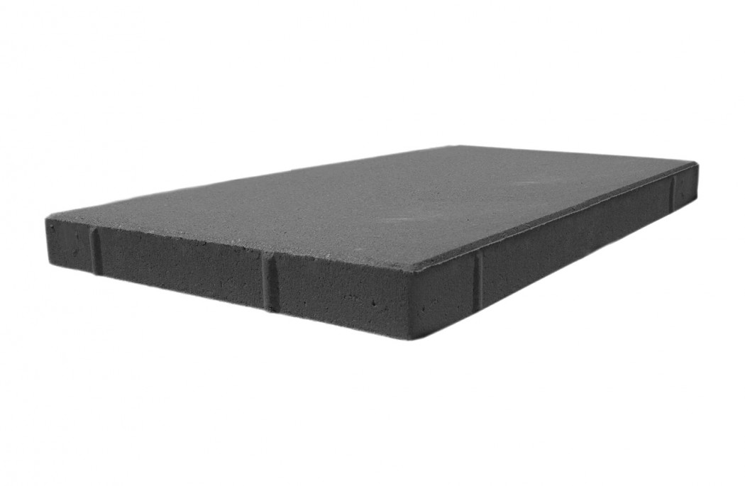 Soldaterfliser 60x90x10 Sort   Koksgrå