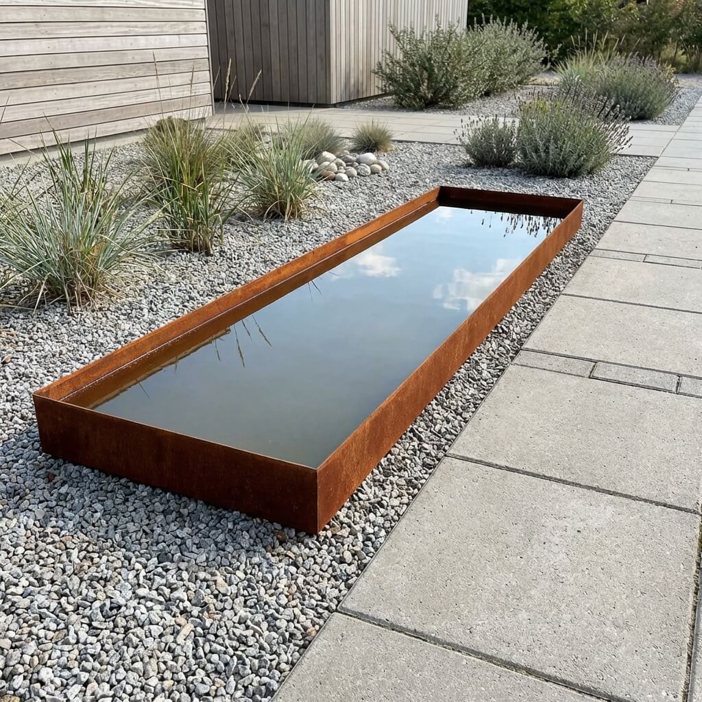 Spejlbassin   Rustjern 118   28     Cm