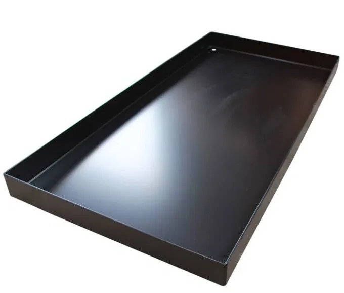 Spejlbassin 5mm Sort Lakeret  160x80x10cm